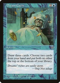 Dream Cache - Mirage - Magic: The Gathering card