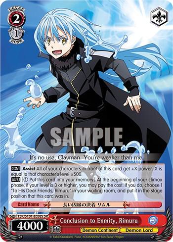 Conclusion to Enmity, Rimuru (SR)