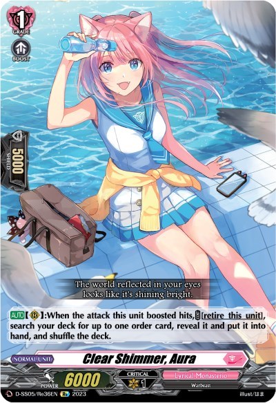 Clear Shimmer, Aura