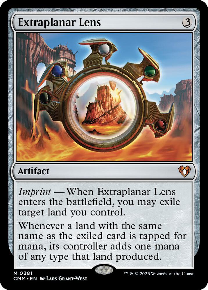 Extraplanar Lens - Commander Masters - Magic: The Gathering