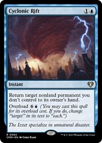 Cyclonic Rift (Commander Masters)