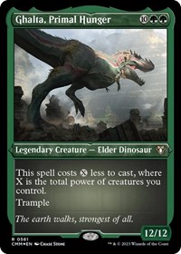 Ghalta, Primal Hunger (Foil Etched)