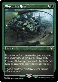 Obscuring Haze (Foil Etched) (Foil)