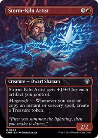Storm-Kiln Artist (Borderless) (Foil)