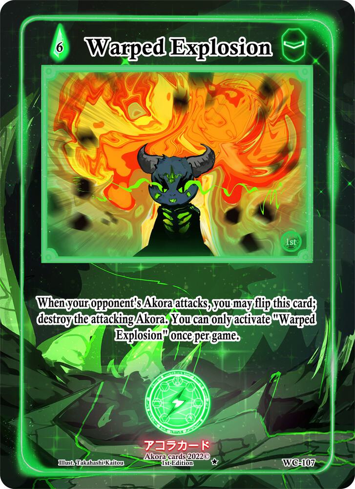 Warped Explosion
