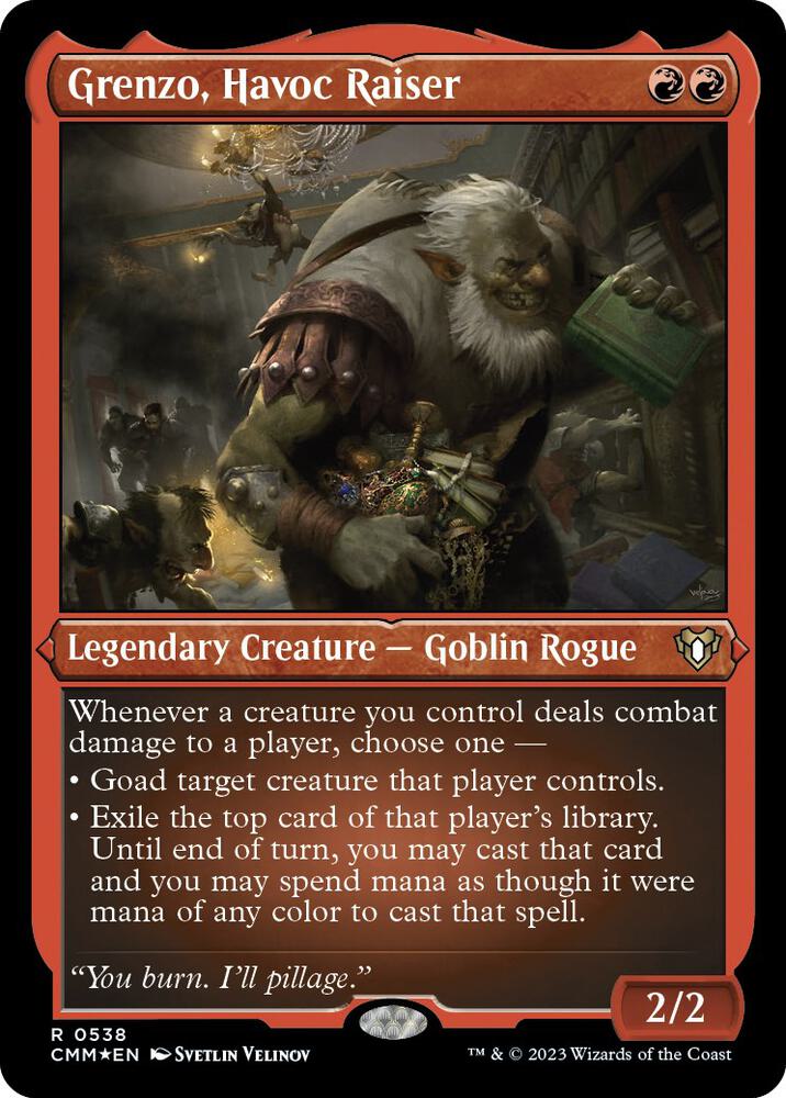 Grenzo, Havoc Raiser (Foil Etched) 538 card