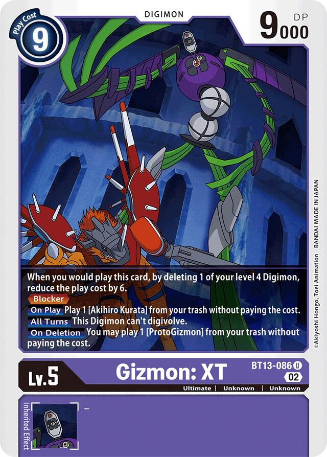 Gizmon: XT - Versus Royal Knights - Digimon Card Game - TCGplayer.com