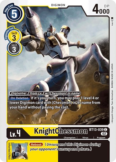 KnightChessmon BT13 039