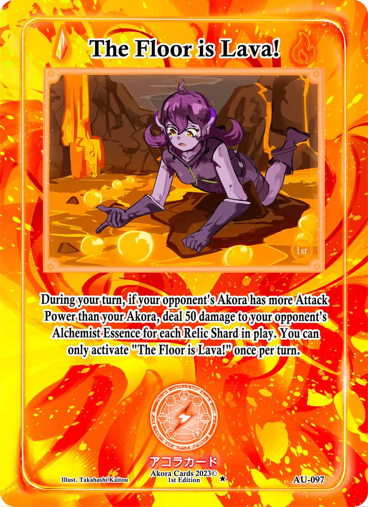 The Floor is Lava!