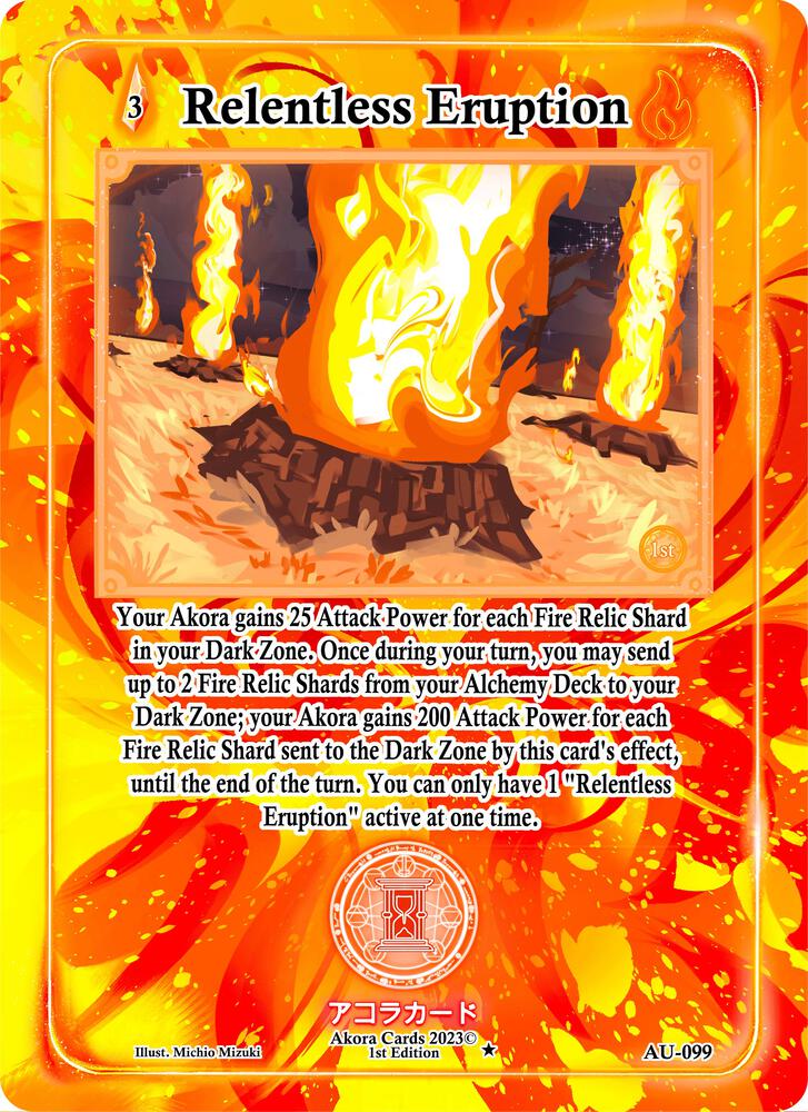 Relentless Eruption