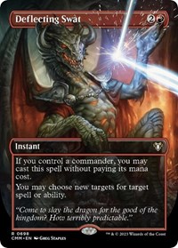 Deflecting Swat (Borderless) - Commander Masters