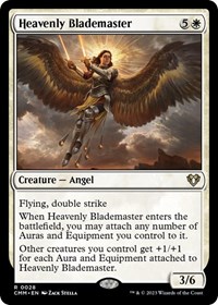 Heavenly Blademaster (Commander Masters)