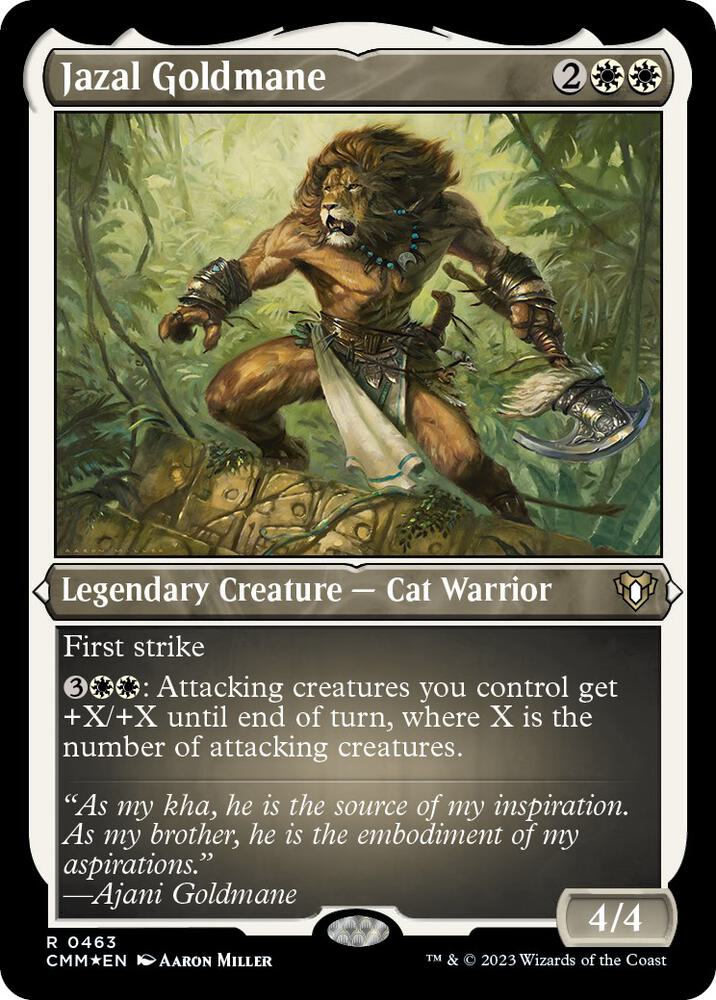 Jazal Goldmane (Foil Etched) 463 card
