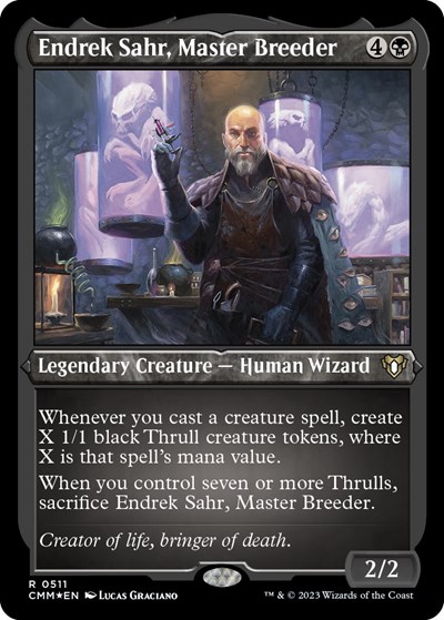 Endrek Sahr, Master Breeder (Foil Etched)