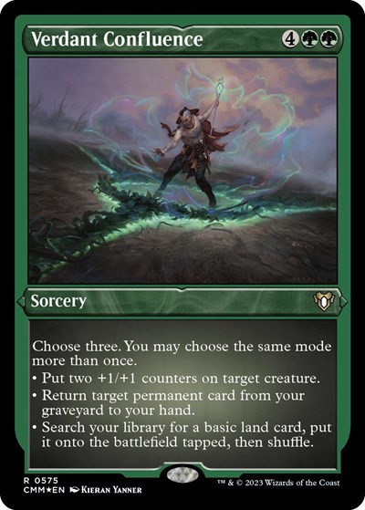 Verdant Confluence (Foil Etched)