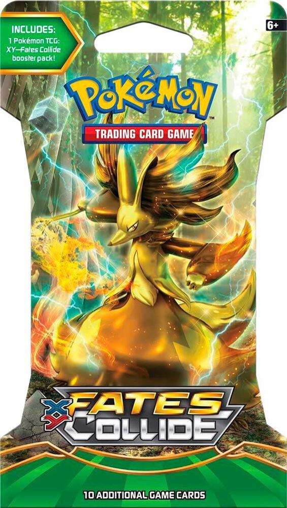 XY - Fates Collide Sleeved Booster Pack [Delphox BREAK] - XY