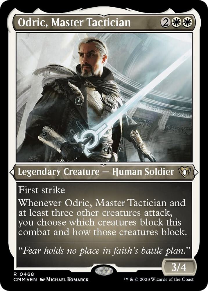 Odric, Master Tactician (Foil Etched) 468 card