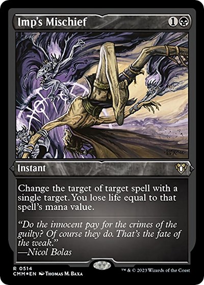Imp's Mischief (Foil Etched)