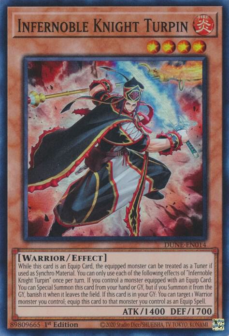 Infernoble Knight Turpin - Duelist Nexus - YuGiOh - TCGplayer.com