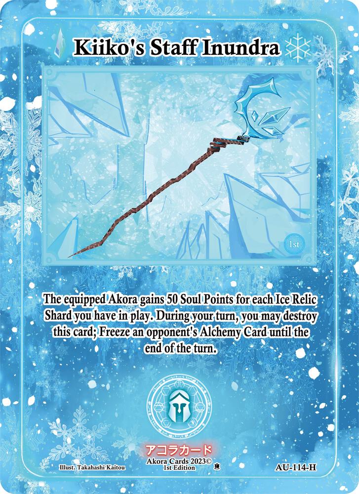 Kiiko's Staff Inundra (Holo)