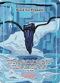 Black Ice Pendant (Full Art)