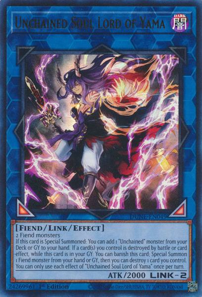 Unchained Soul Lord of Yama - Duelist Nexus - YuGiOh - TCGplayer.com
