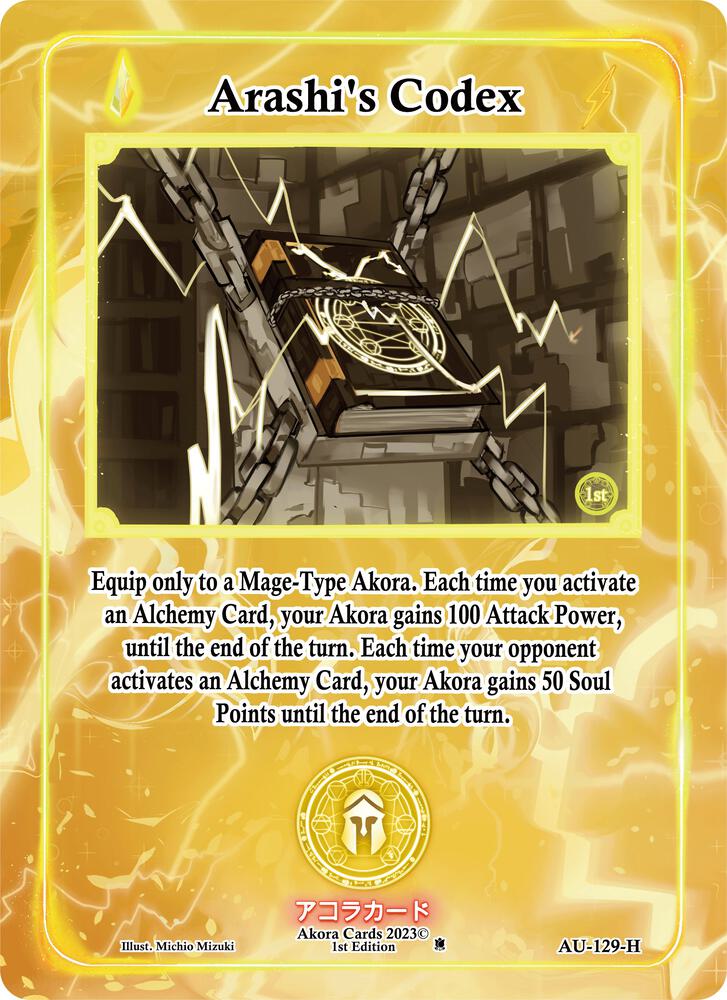 Arashi's Codex (Holo)