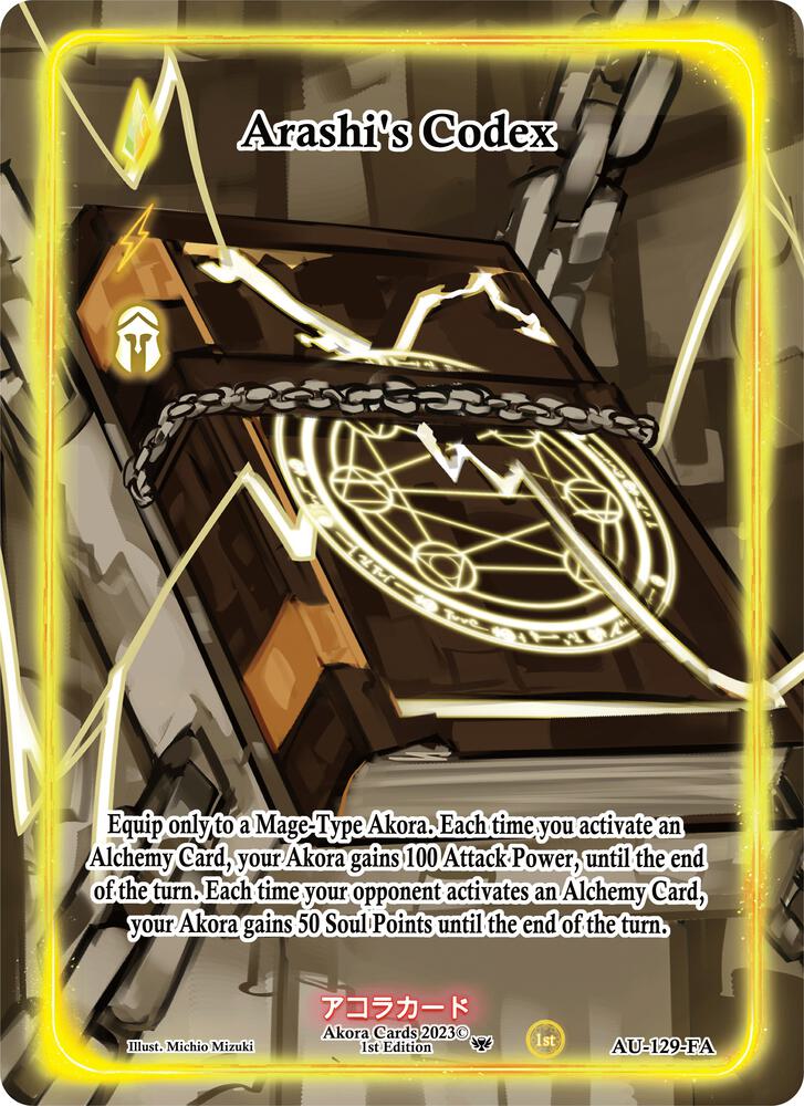 Arashi's Codex (Full Art)