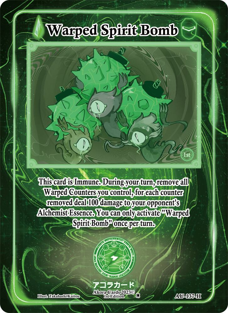 Warped Spirit Bomb (Holo)