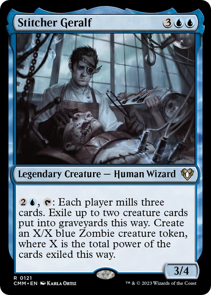 Stitcher Geralf 121 card