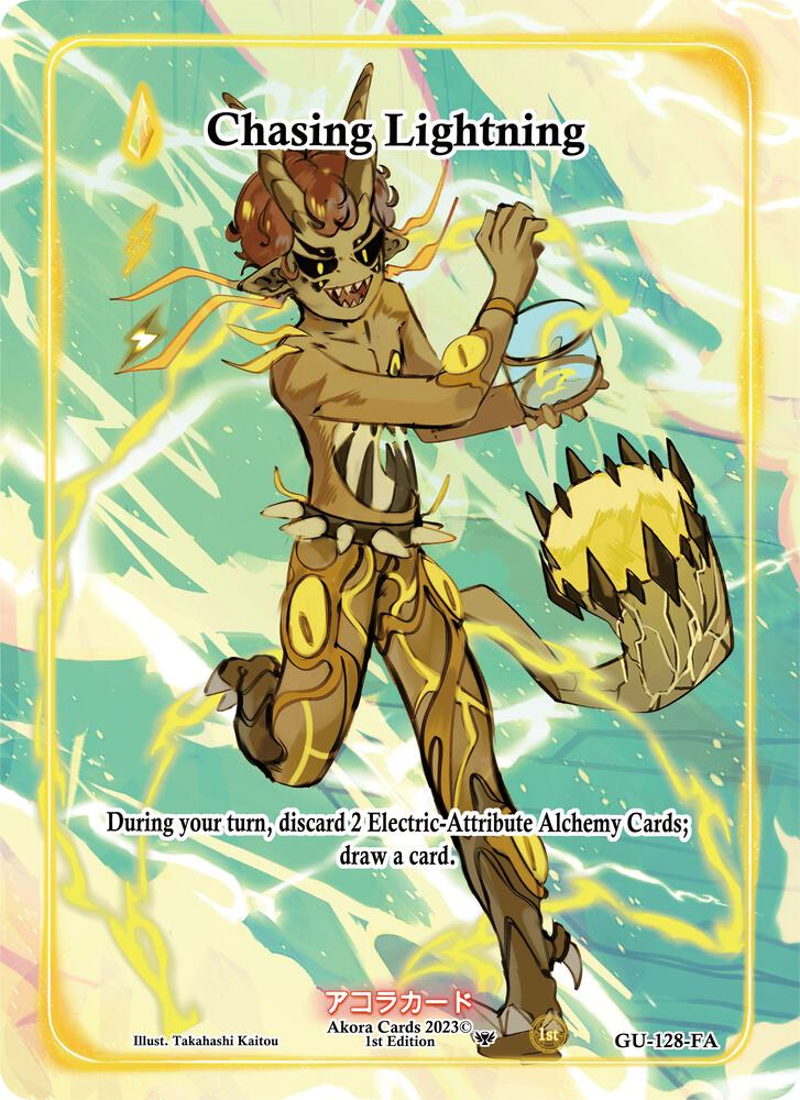 Chasing Lightning (Full Art)