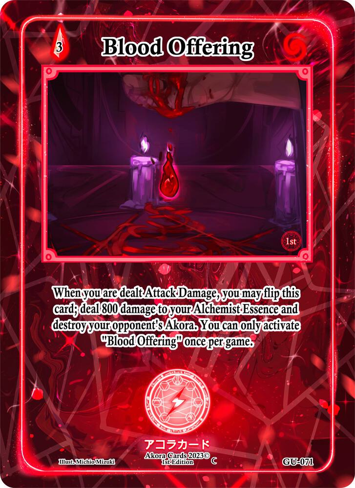 Blood Offering