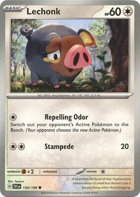 Lechonk - 154/198 (Holo)