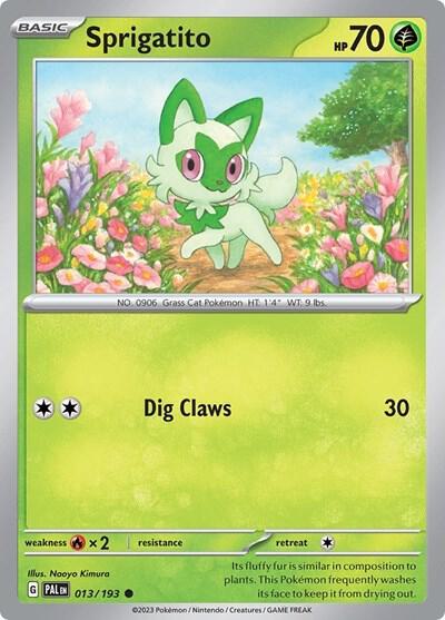Sprigatito - 013/193 (Summer 2023 Collector Chest) 013/193 from Miscellaneous Cards & Products