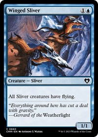 Winged Sliver (Commander Masters)