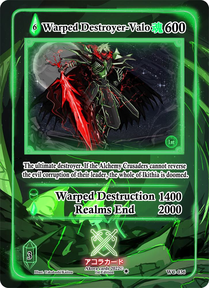 Warped Destroyer-Valo