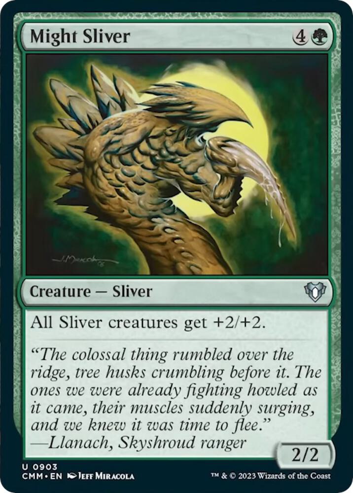 Might Sliver 903 card