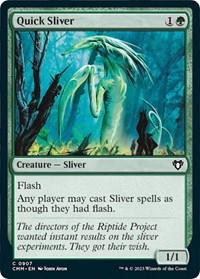 Quick Sliver (Commander Masters)