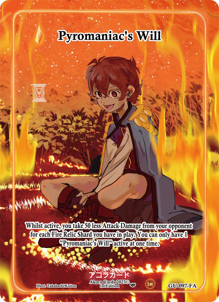 Pyromaniac's Will (Full Art)