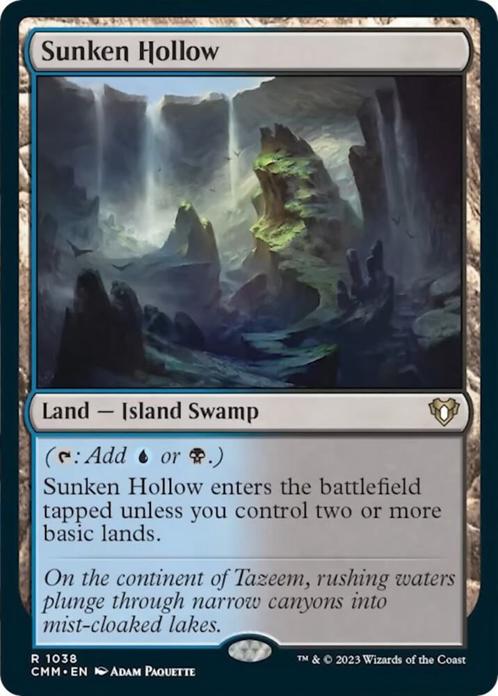 Sunken Hollow 1038 card