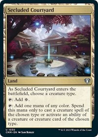Secluded Courtyard (Commander Masters)