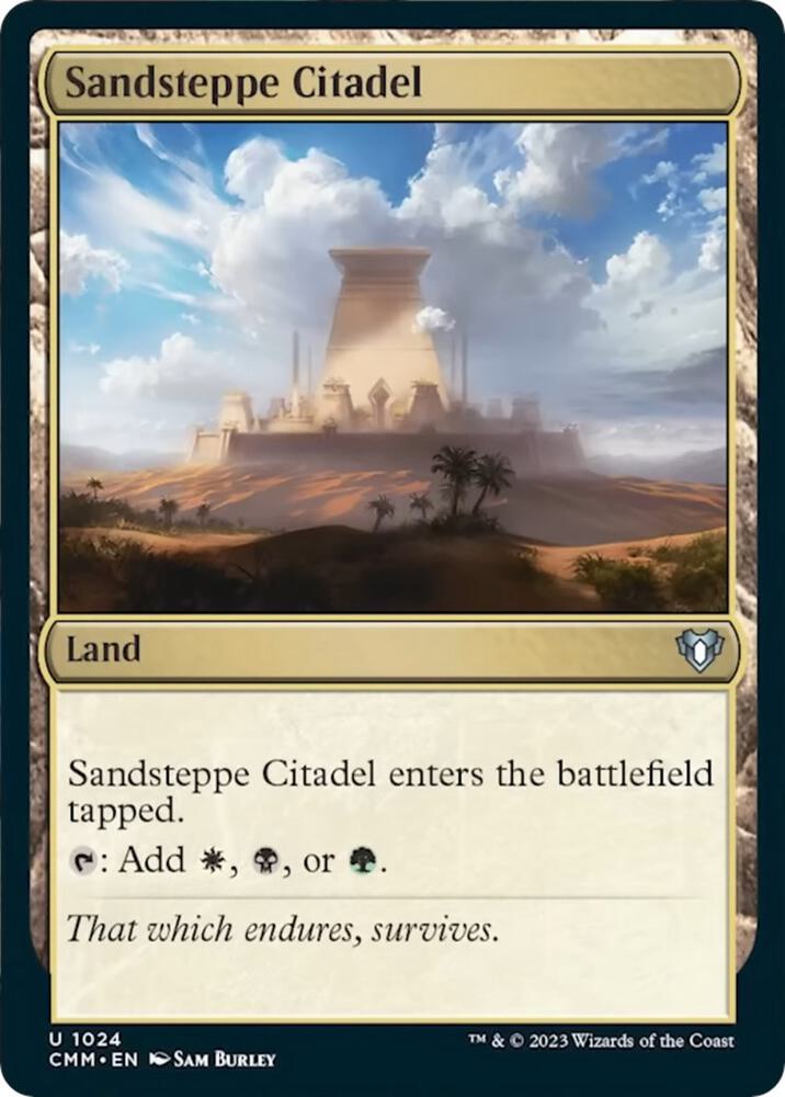 Sandsteppe Citadel 1024 card