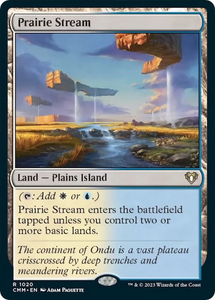 Prairie Stream 1020 card