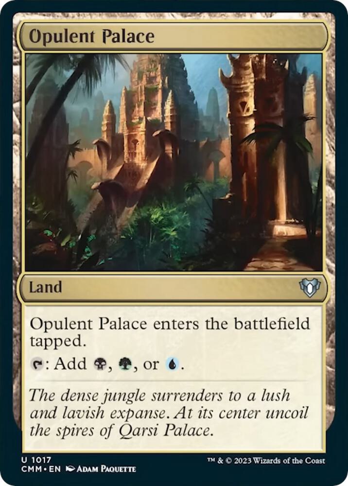 Opulent Palace 1017 card