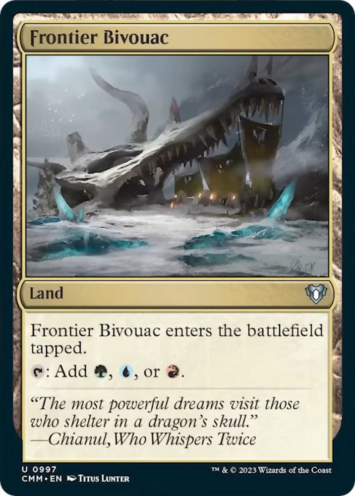 Frontier Bivouac 997 card