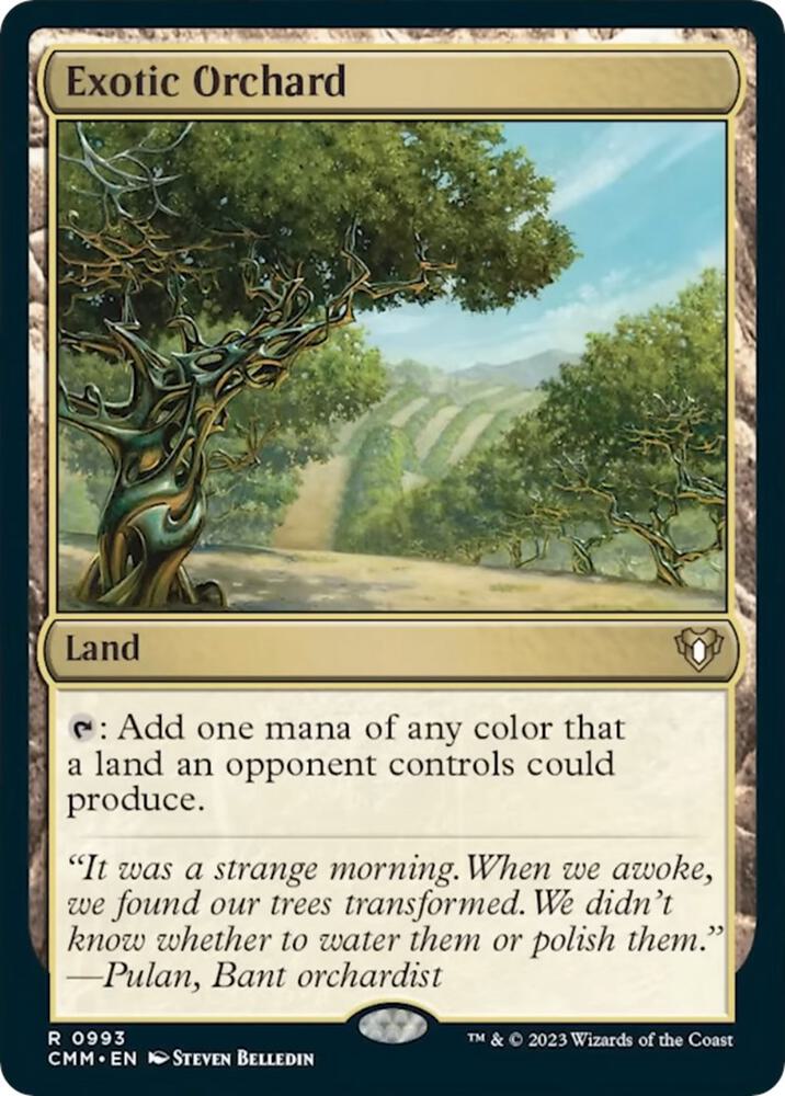 Exotic Orchard 993 card