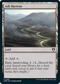 Ash Barrens (Commander Masters)