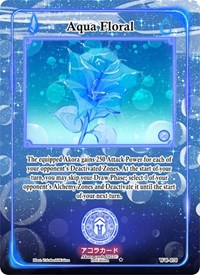 Aqua Floral