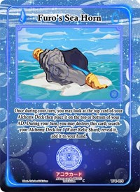 Furo's Sea Horn - Akora TCG Warped Crusaders [1st Edition] trading card