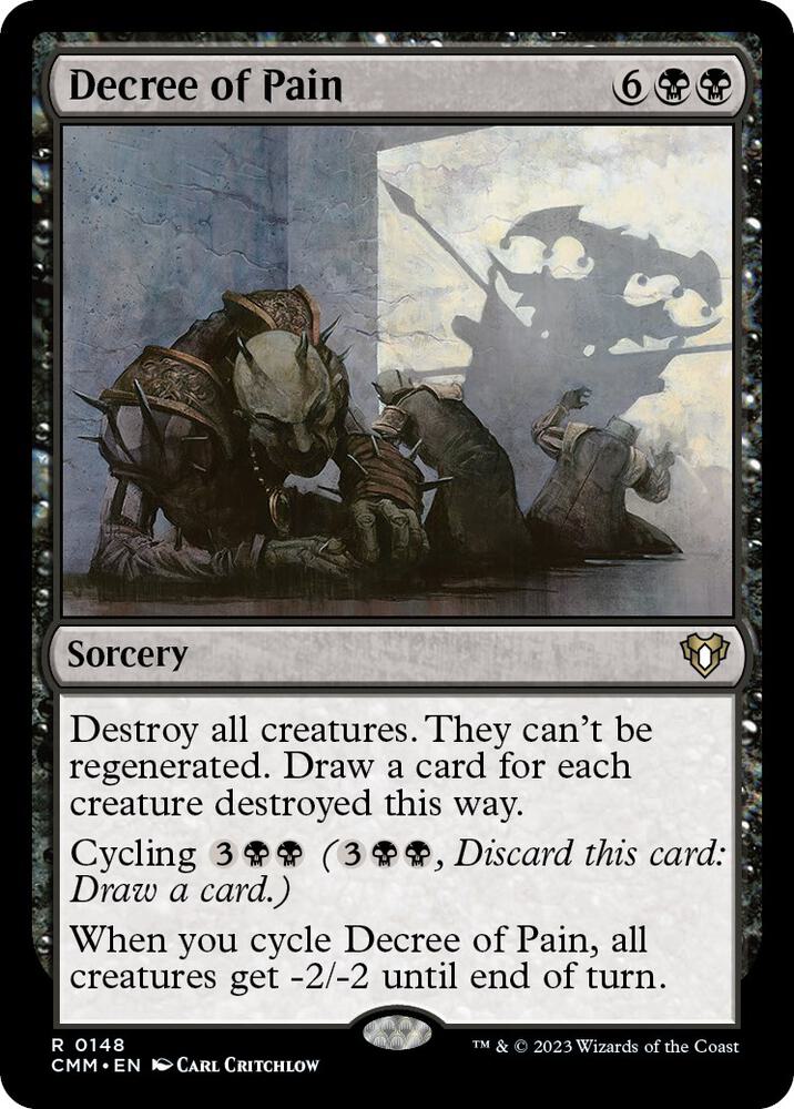 Decree of Pain 148 card